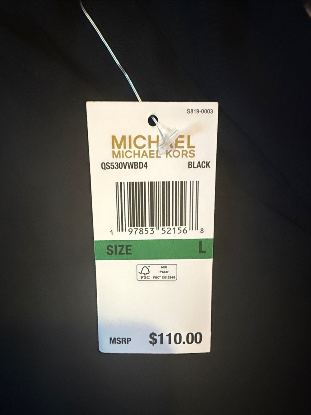 Michael Kors Black Wide Leg Pants - Picture 2 of 3